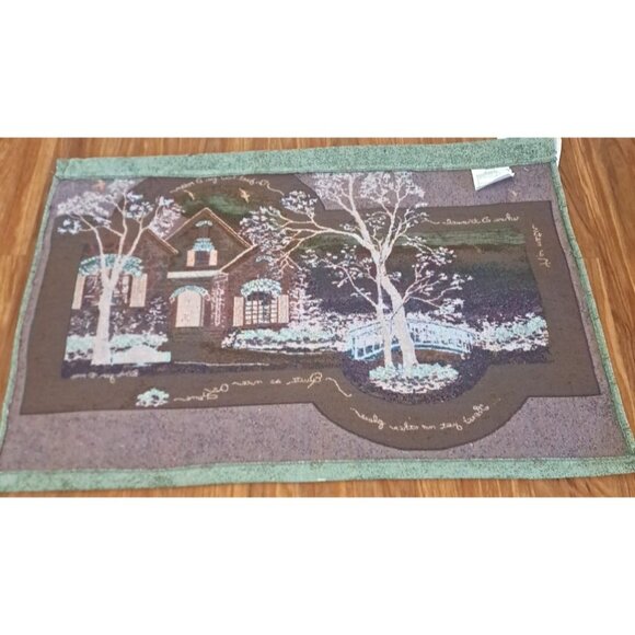 D Morgan Tapestry Wall Hanging Country Home Cottage Farmhouse Large 23x34 - Picture 5 of 6